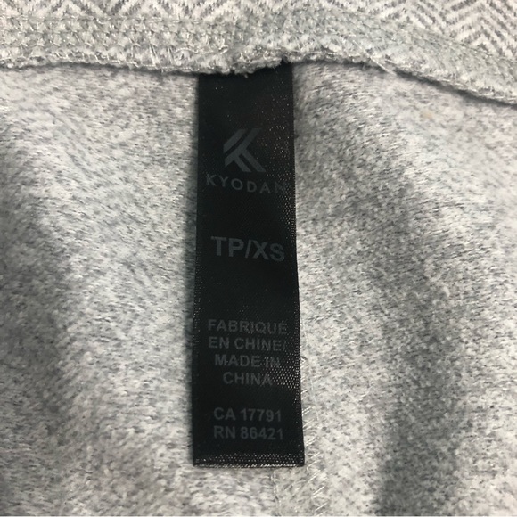 Kyodan White and Gray houndstooth leggings X Small - Picture 8 of 8